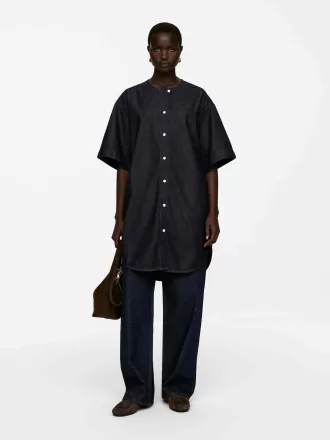 Camisa vaquera cruda