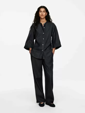 Camisa vaquera cruda