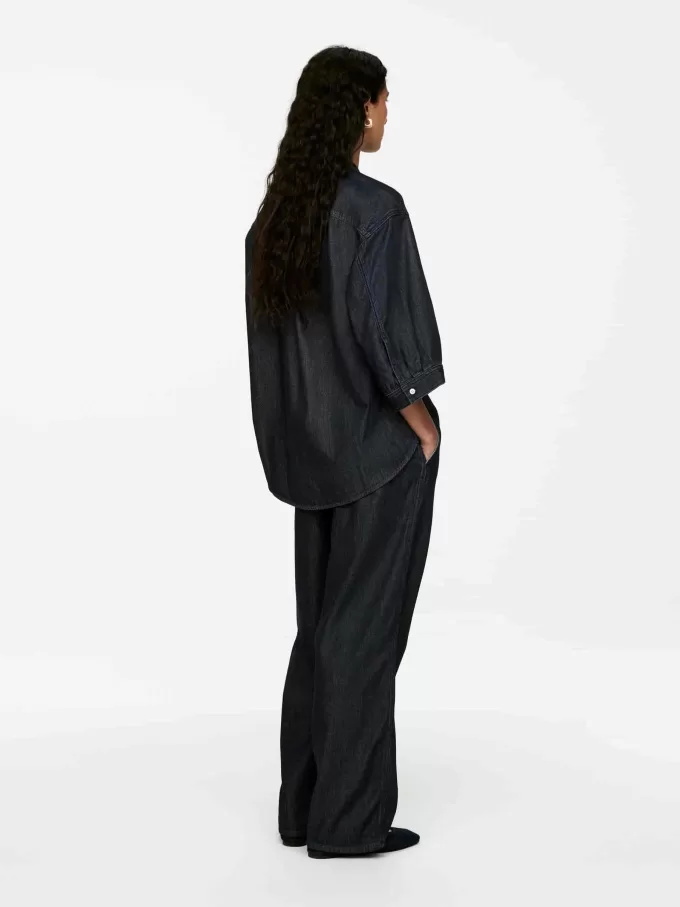 Camisa vaquera cruda Camisa vaquera cruda