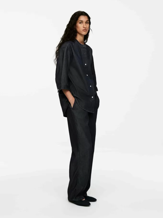 Camisa vaquera cruda Camisa vaquera cruda