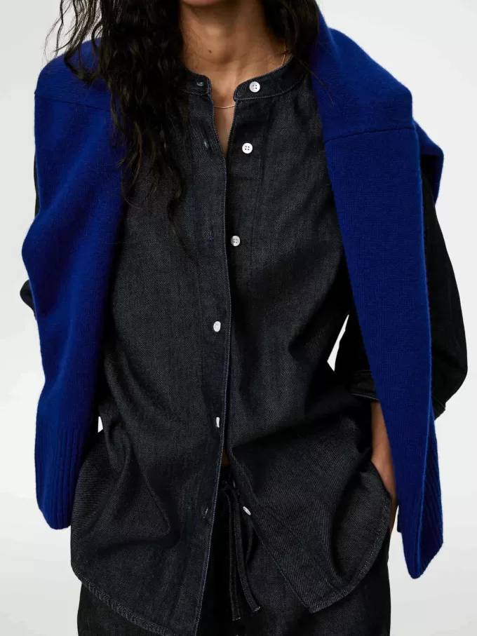 Camisa vaquera cruda Camisa vaquera cruda