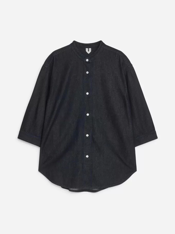 Camisa vaquera cruda Camisa vaquera cruda