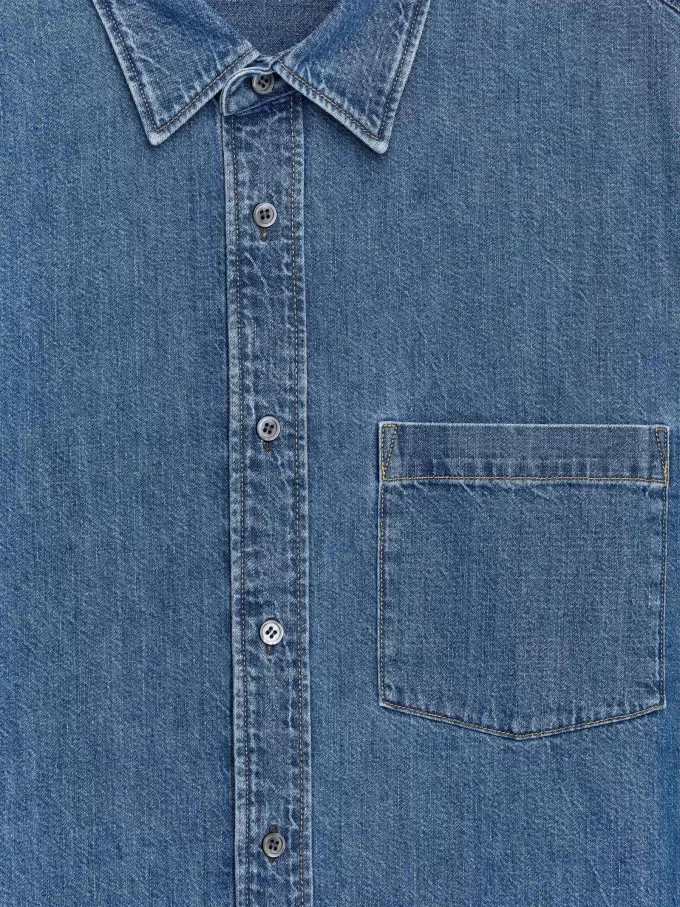 Camisa vaquera holgada Camisa vaquera holgada