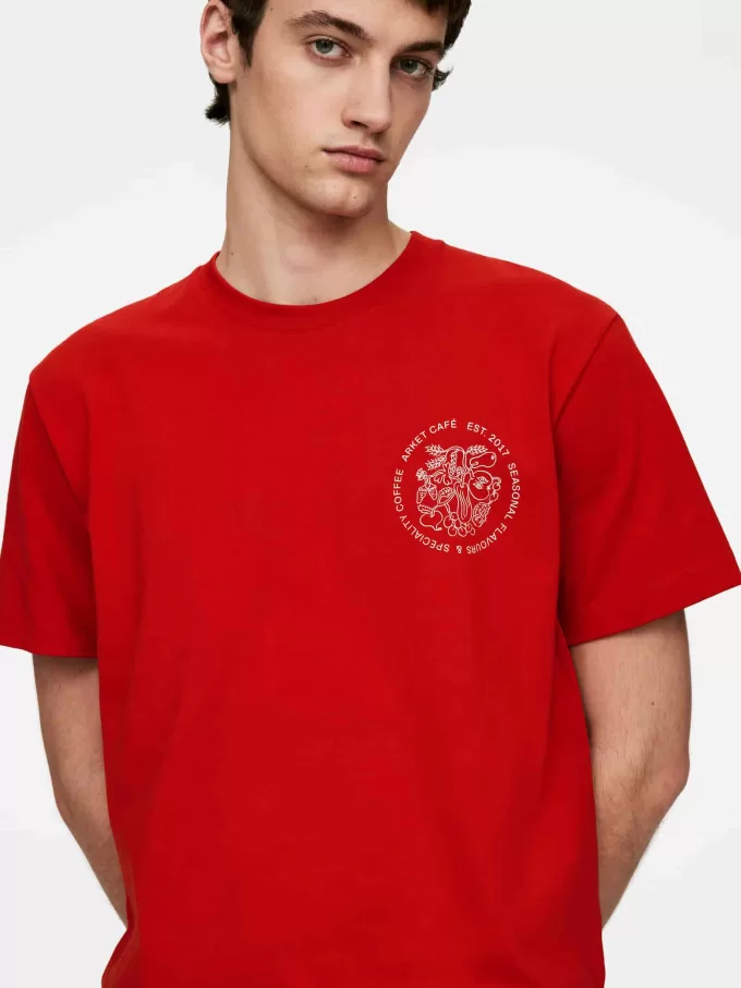 Camiseta Manga Corta ARKET CAFÉ Camiseta Manga Corta ARKET CAFÉ