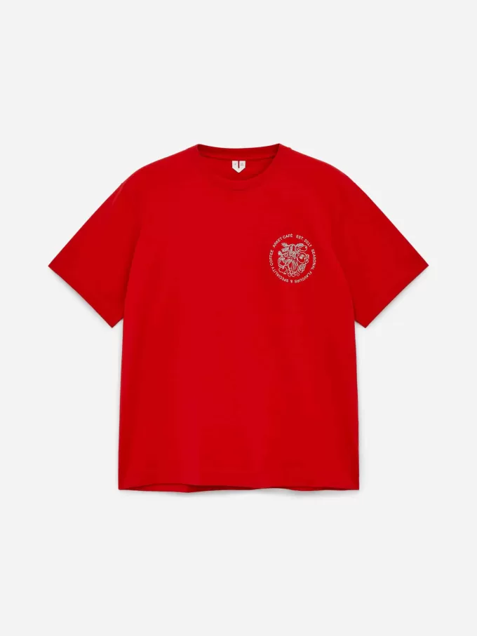 Camiseta Manga Corta ARKET CAFÉ Camiseta Manga Corta ARKET CAFÉ