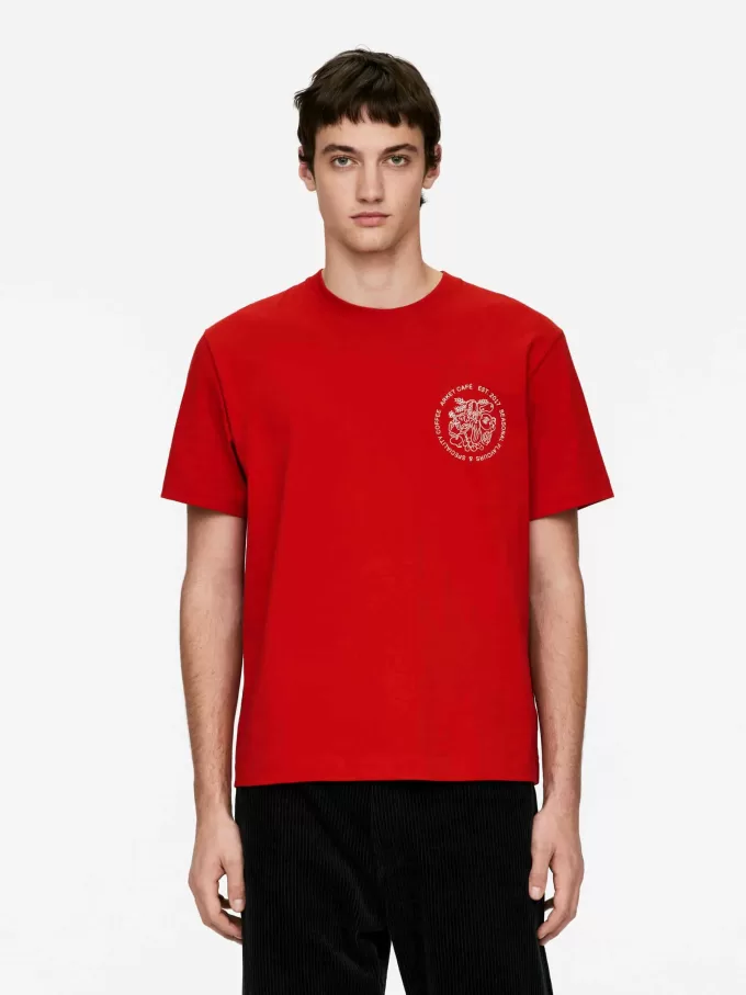 Camiseta Manga Corta ARKET CAFÉ Camiseta Manga Corta ARKET CAFÉ