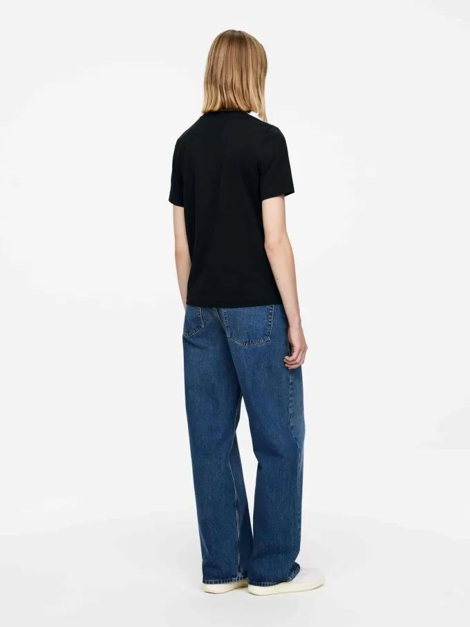 Camiseta con cuello en V Camiseta con cuello en V