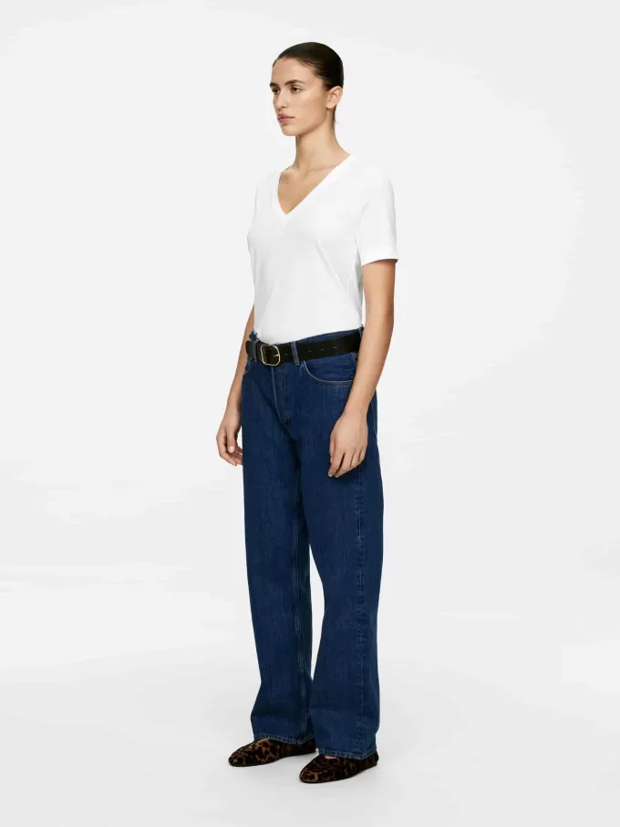 Camiseta con cuello en V Camiseta con cuello en V