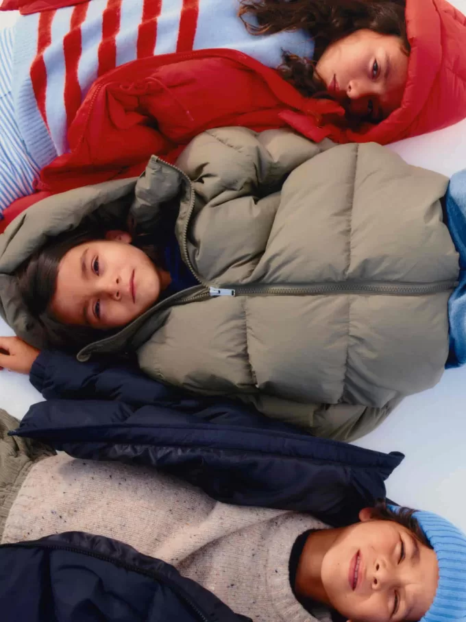 Chaqueta de plumas reciclada Chaqueta de plumas reciclada