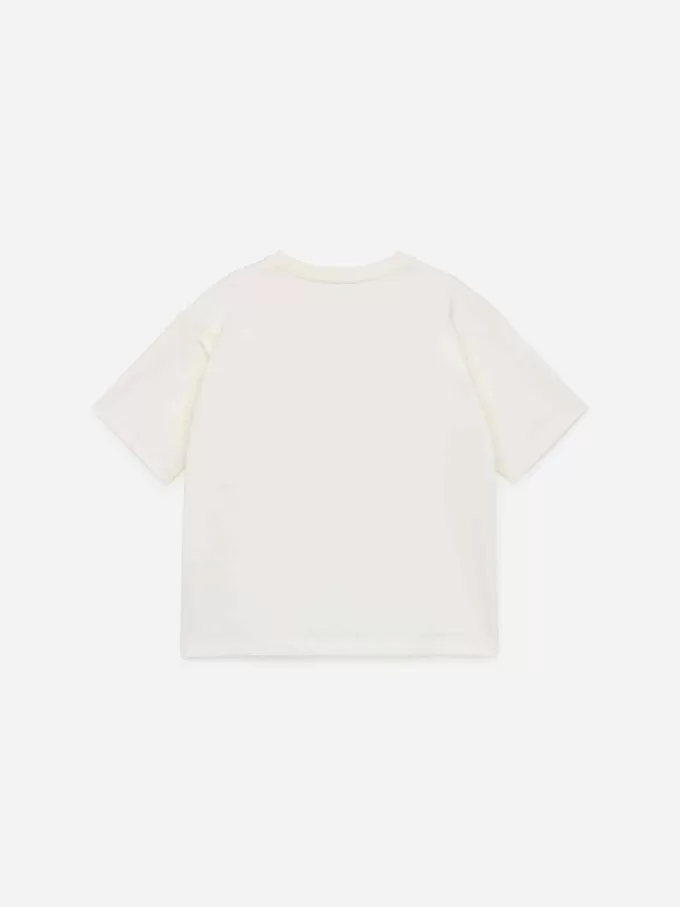 Camiseta con estampado pesado Camiseta con estampado pesado