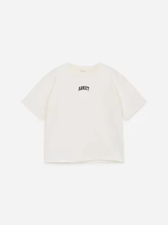 Camiseta con estampado pesado