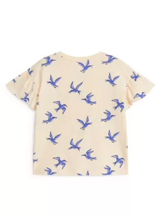 Camiseta con volantes