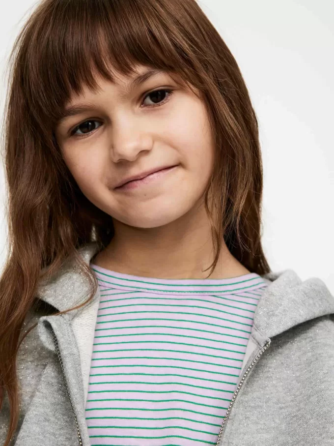 Camiseta de algodón de manga larga Camiseta de algodón de manga larga