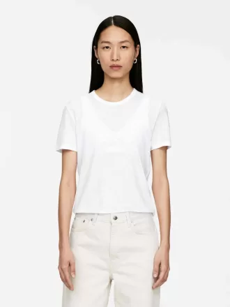 Camiseta de crepé de hielo