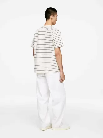 Camiseta de lino y algodón