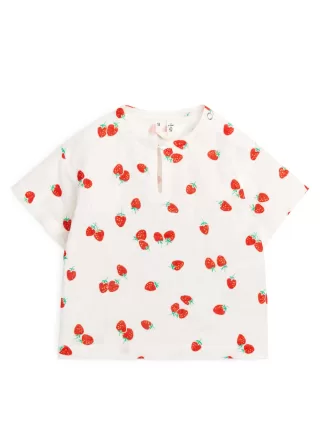 Camiseta de muselina de algodón