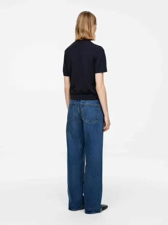 Camiseta de punto de lana merino