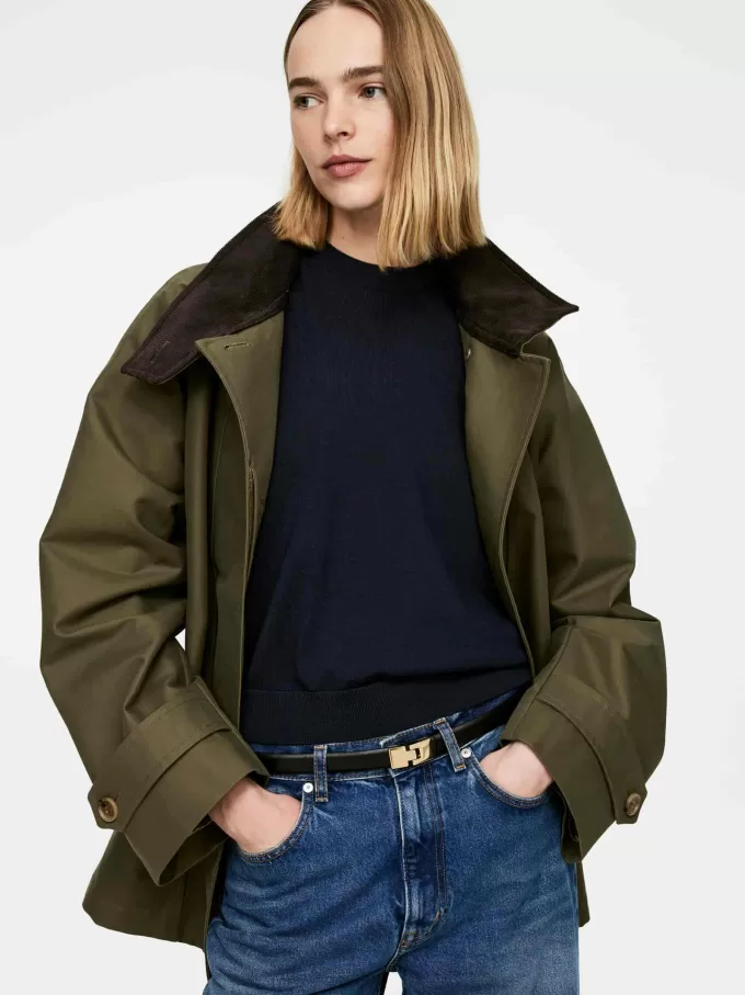 Camiseta de punto de lana merino Camiseta de punto de lana merino