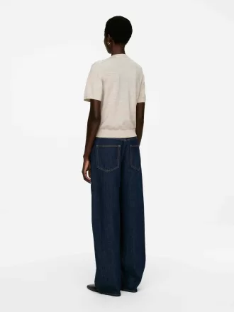 Camiseta de punto de lana merino