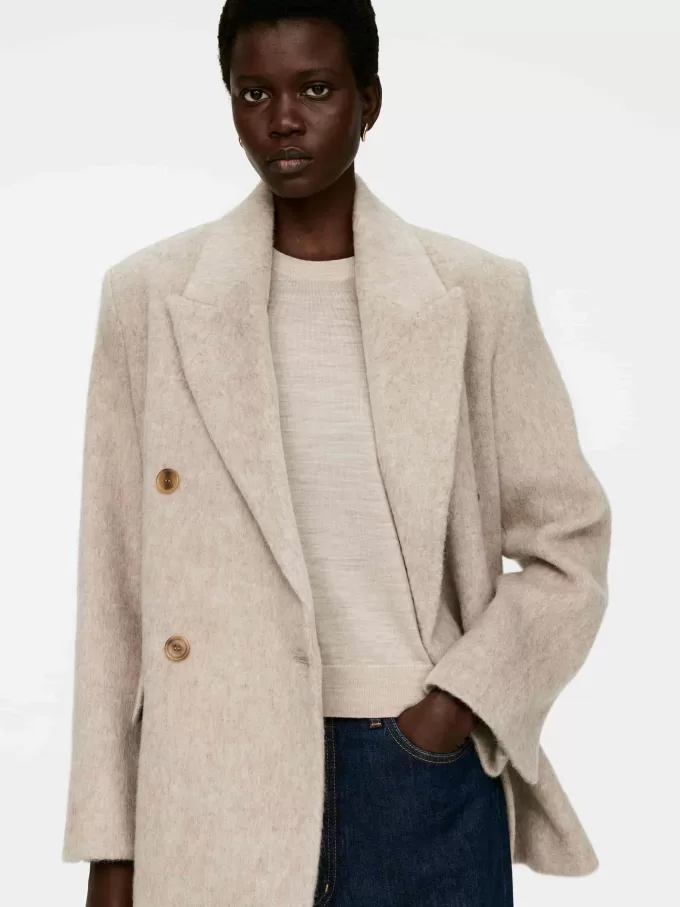 Camiseta de punto de lana merino Camiseta de punto de lana merino