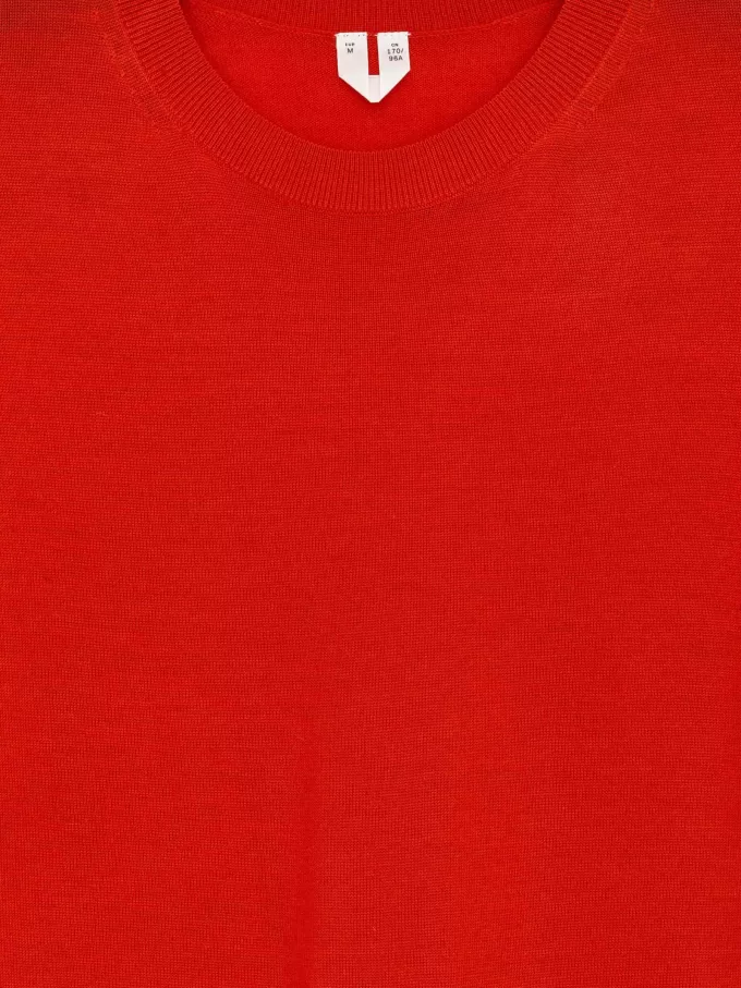 Camiseta de punto de lana merino Camiseta de punto de lana merino