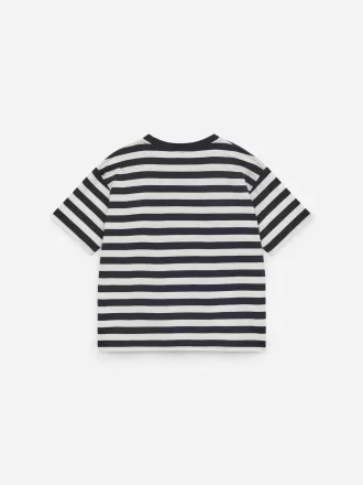 Camiseta de punto flameado