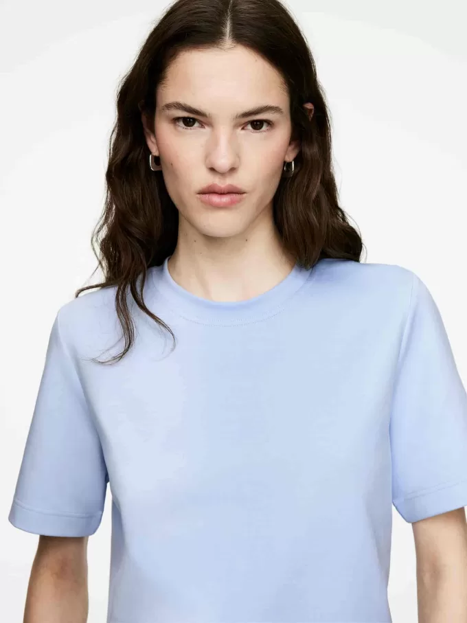 Camiseta entrelazada PERLA Camiseta entrelazada PERLA