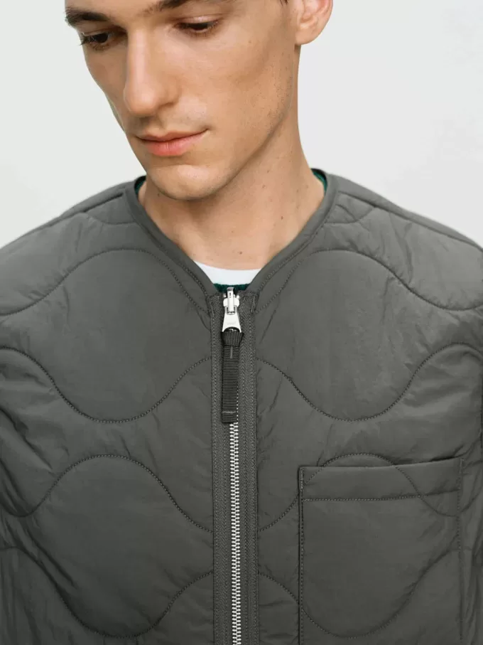 Chaleco con forro acolchado 2 en 1 Chaleco con forro acolchado 2 en 1