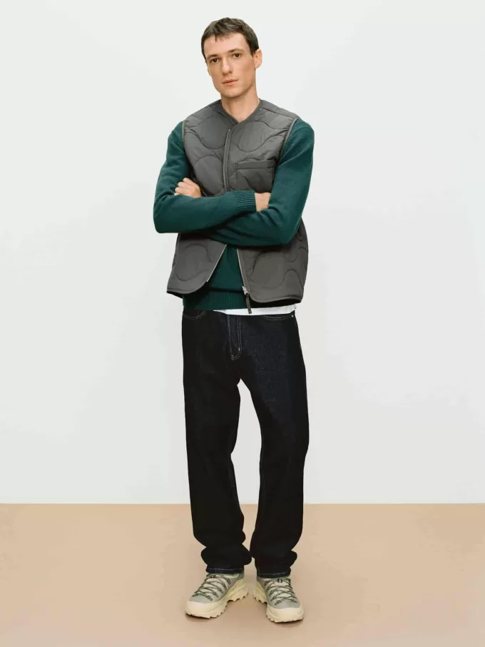 Chaleco con forro acolchado 2 en 1 Chaleco con forro acolchado 2 en 1