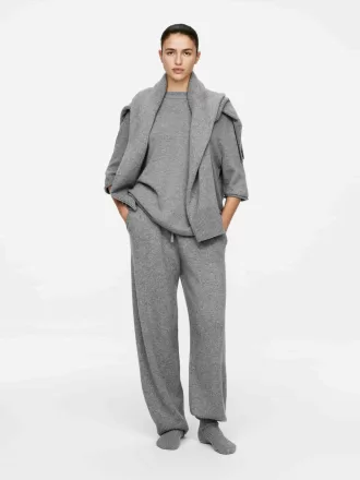 Camiseta oversize de cachemira