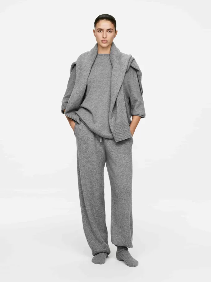 Camiseta oversize de cachemira Camiseta oversize de cachemira