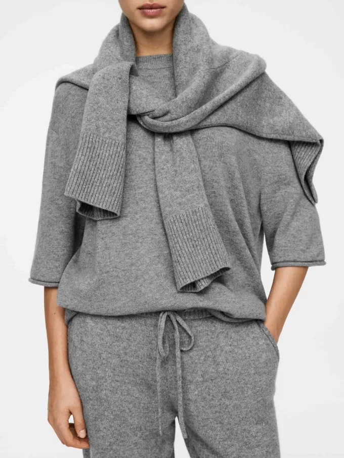 Camiseta oversize de cachemira Camiseta oversize de cachemira