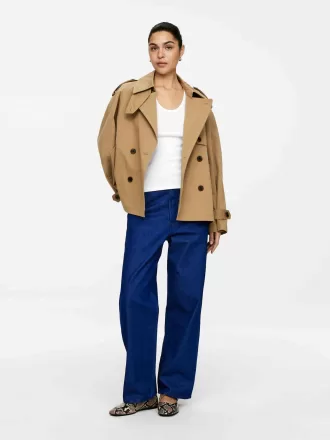 Camiseta sin mangas de canalé