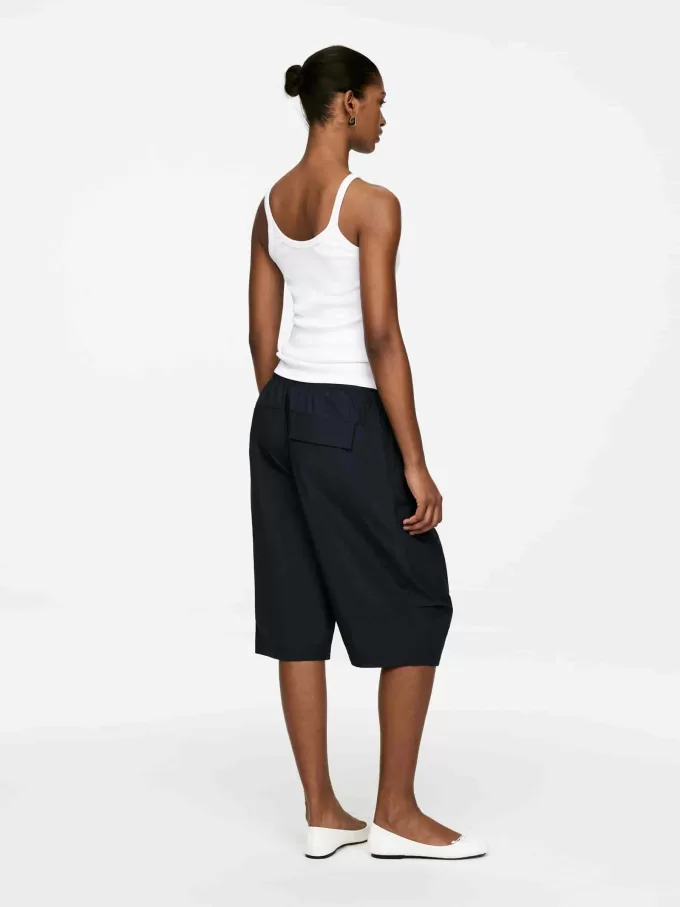 Camiseta sin mangas de canalé Camiseta sin mangas de canalé