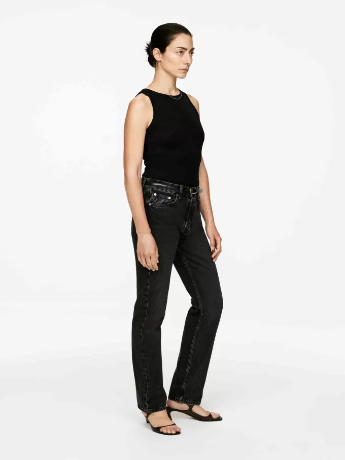 Camiseta sin mangas de canalé Camiseta sin mangas de canalé