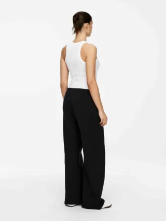 Camiseta sin mangas de canalé