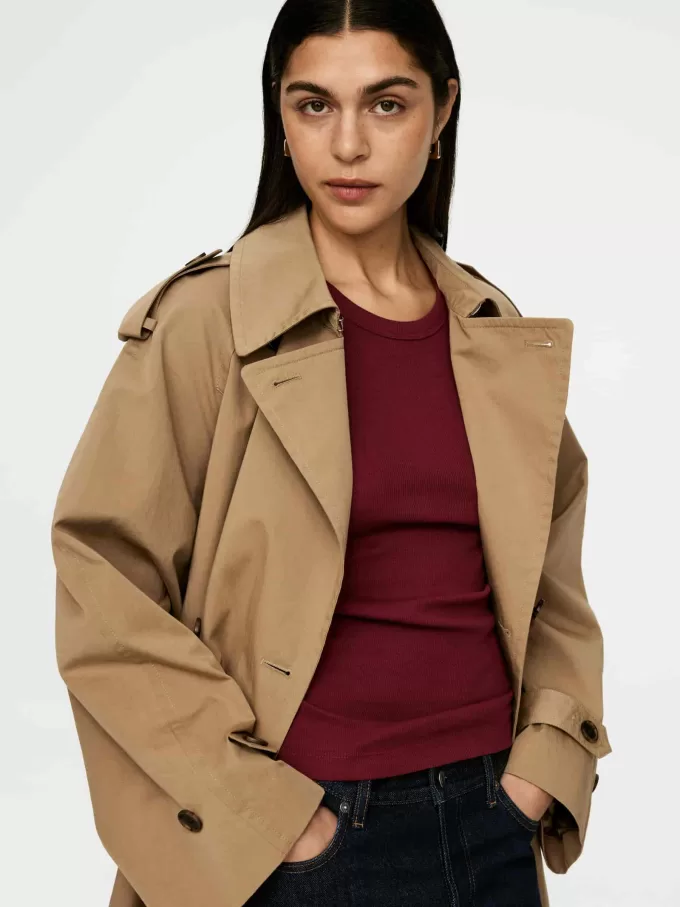 Camiseta sin mangas de canalé Camiseta sin mangas de canalé