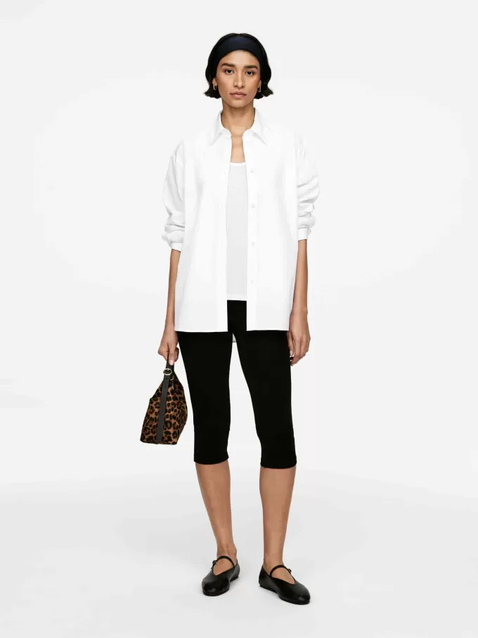 Camiseta sin mangas de crepé Camiseta sin mangas de crepé