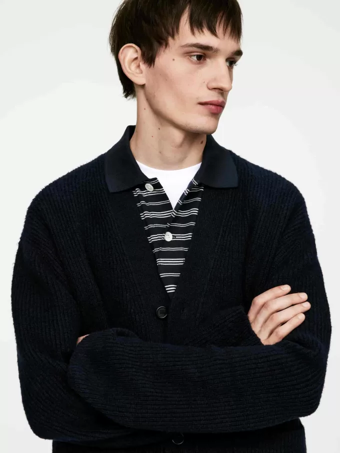 Cárdigan con cuello en V Cárdigan con cuello en V