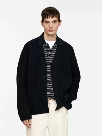 Cárdigan con cuello en V