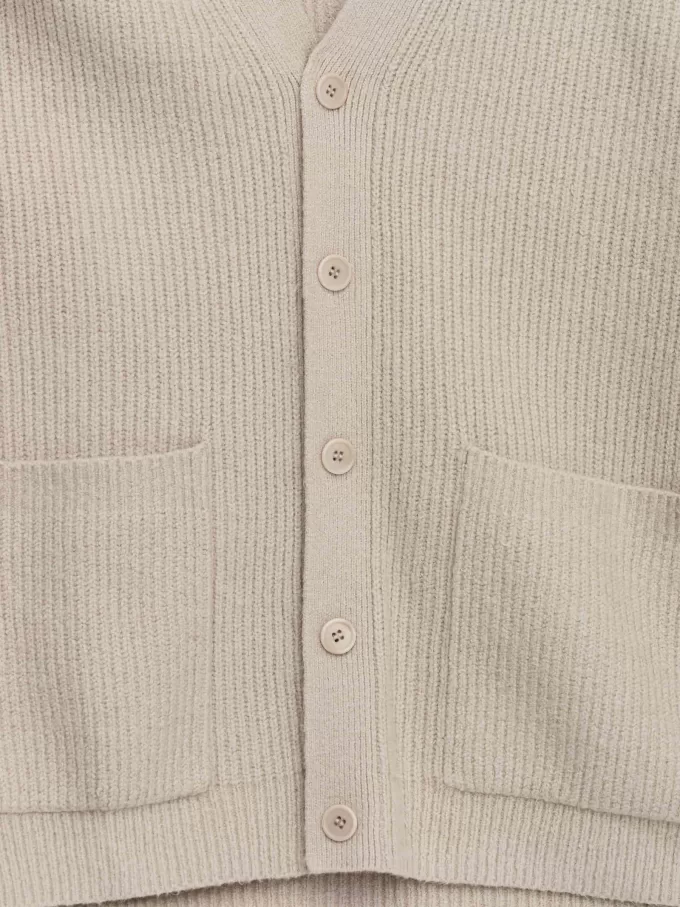 Cárdigan con cuello en V Cárdigan con cuello en V