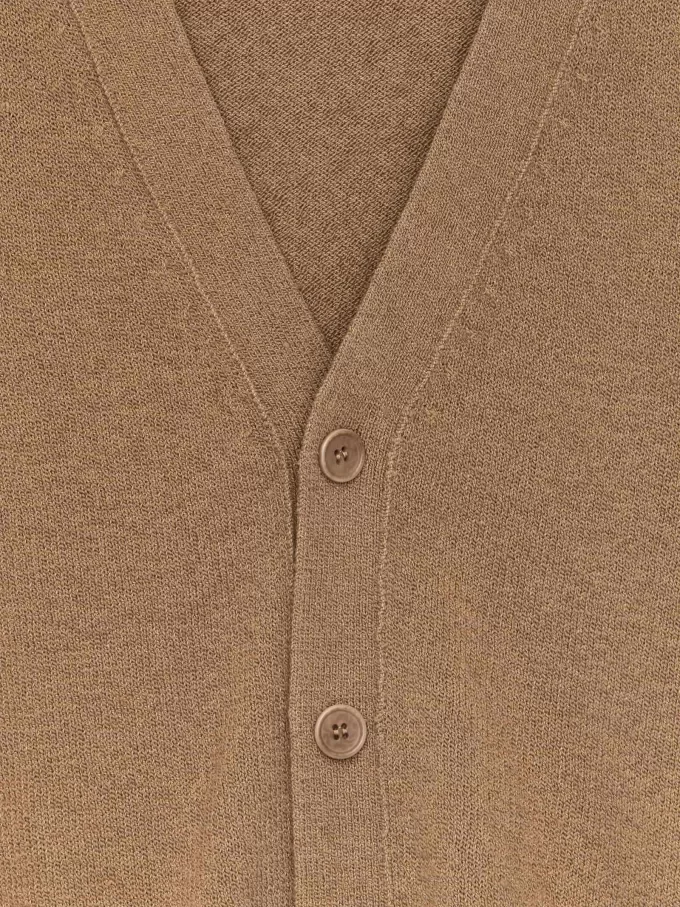 Cárdigan de lana y algodón Cárdigan de lana y algodón