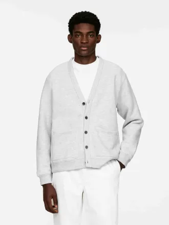 Cárdigan de punto de algodón
