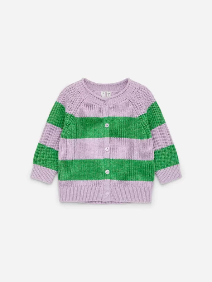 Cárdigan de punto de algodón Cárdigan de punto de algodón