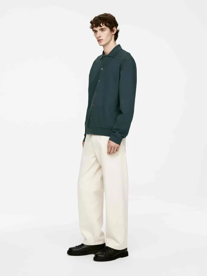 Cárdigan de punto de algodón Cárdigan de punto de algodón