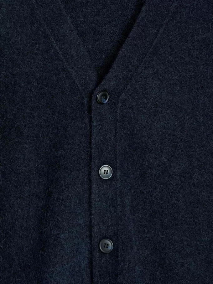 Cárdigan en mezcla de lana y alpaca Cárdigan en mezcla de lana y alpaca