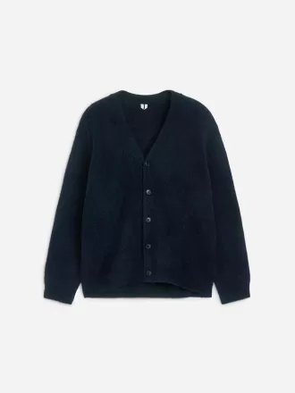 Cárdigan en mezcla de lana y alpaca