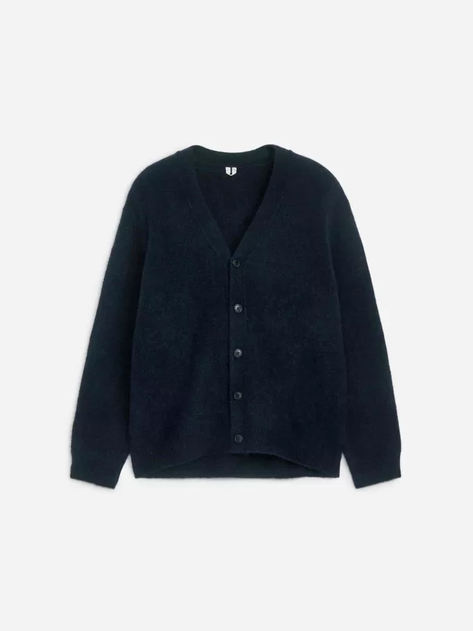 Cárdigan en mezcla de lana y alpaca Cárdigan en mezcla de lana y alpaca