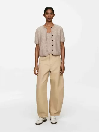 Cárdigan en mezcla de lana y alpaca Cárdigan en mezcla de lana y alpaca