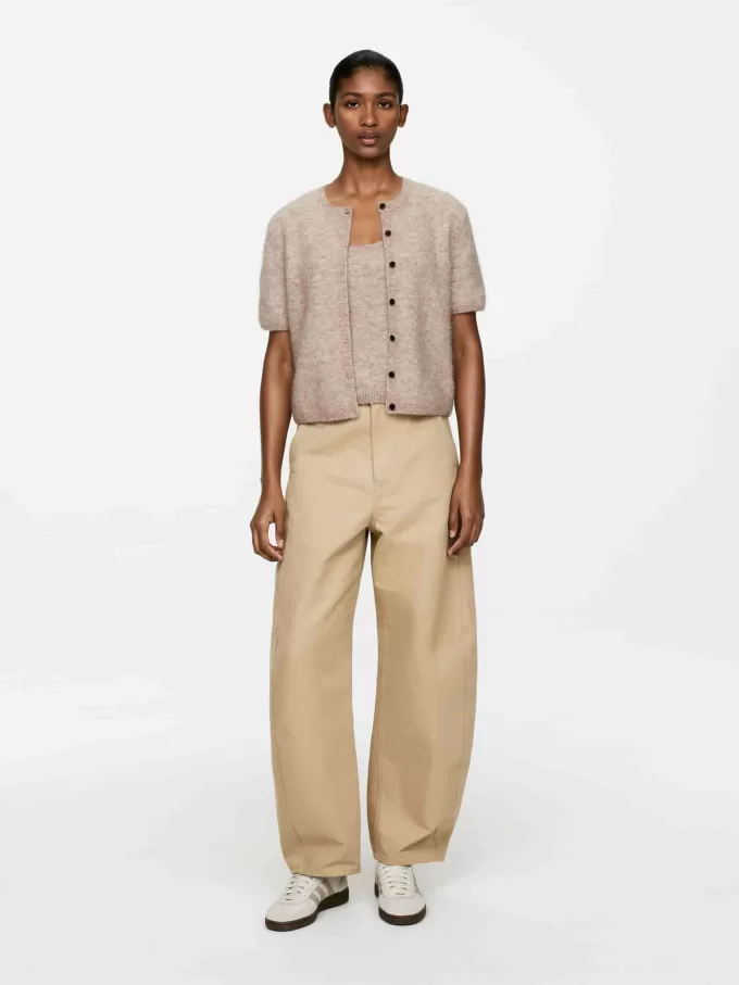 Cárdigan en mezcla de lana y alpaca Cárdigan en mezcla de lana y alpaca